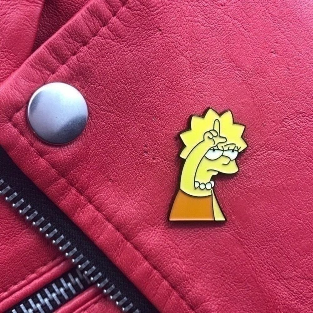Lisa Loser Enamel Pin